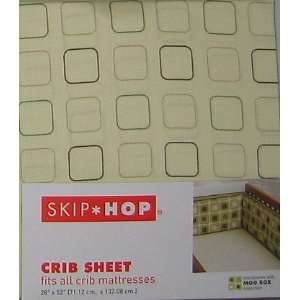  Skip Hop Mod Box Fitted Crib Sheet: Baby
