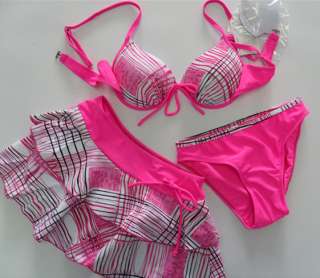 Pink Girl Women Bikini Swimmer Swimsuit 32 34 36 A CUP  