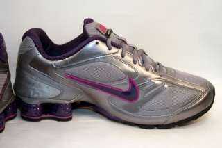 Nike Shox Reveal+ 4 Cool Grey/Ink Womens Running Size 9 NIB 417103 046 