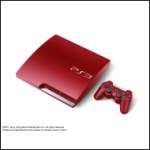 RED PLAYSTATION 3 SYSTEM OFFICIAL SONY JAPAN PS3 320GB★  