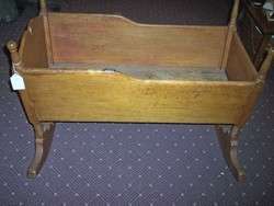 Early 1800s Pine Cradle  