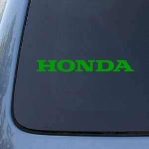 HONDA   Vinyl Car Decal Sticker #1907  Vinyl Color: Green 