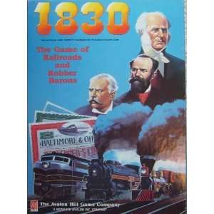  AH 1830, the Game of Railroads & Robber Barons, 1st 