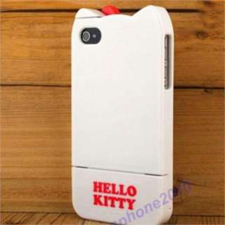 2012 White Hello Kitty Hard Case Cover Skin for Apple iPhone 4 4G 4S 
