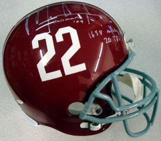 Mark Ingram Autographed Alabama Full Size Helmet Heisman 09, 20 TDs 