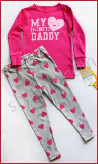   Piggy. Carters . 1 (One) sleepwear set (2 pieces  1 pants + 1 top