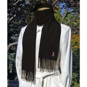  Cathys Concepts BC2029BL Breast Cancer Scarf in Black 