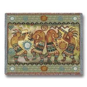  KoKo Quartet II Kokopelli Muscians Southwestern Tapestry 