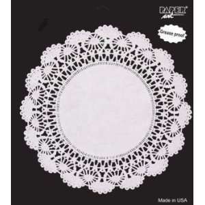  Paper Lace 10 inch Doilies, White