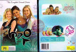 H2O JUST ADD WATER Complete Season 2 =6 DVD Set=h20 NEW  