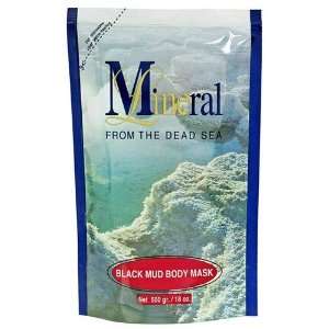    Mineral Line from the Dead Sea   Black Mud Body Mask (18oz) Beauty