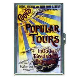   Popular Tours Retro ID Holder, Cigarette Case or Wallet: MADE IN USA