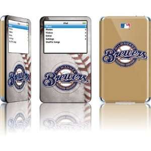   Brewers Game Ball skin for iPod 5G (30GB): MP3 Players & Accessories