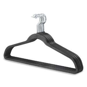 Whitmor 6959 1621 10 BLK Spacemaker Collection Set of 10 Suit Hangers 