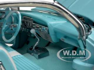 1961 CHEVROLET IMPALA SS 409 TURQUOISE 1:18 DIECAST MODEL CAR BY 