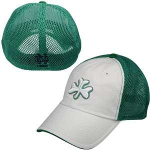   Notre Dame Fighting Irish Whitewall Mesh 1Fit Hat: Sports & Outdoors