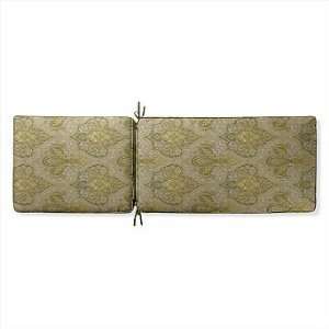  Double piped Chaise Cushion in Symphony Green   75 x 23 