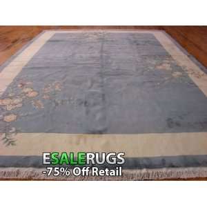   12 0 x 18 6 Antique Finish Hand Knotted Oriental rug: Home & Kitchen