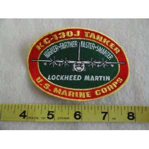   Airplane Lockheed Martin and the Marine Corps Patch 