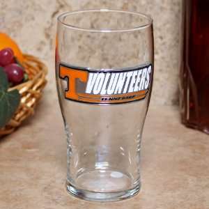  NCAA Tennessee Volunteers 16oz. Pewter Logo Pub Glass 