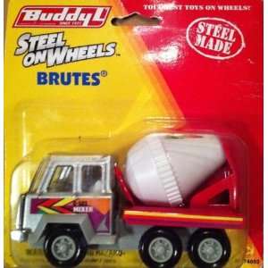    Buddy L Steel on Wheels Brutes   Cement Mixer Truck: Toys & Games