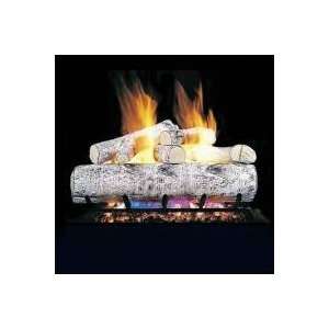  Peterson Real Fyre 18 Inch White Birch Vented Natural Gas 