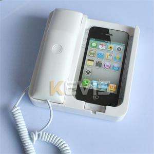   Classic Handset Dock Stand for iPhone 3G 3GS 4 4G 4GS White  