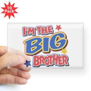   : Sticker Clear (Rectangle 10Pk) Im The Big Brother: Everything Else