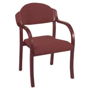  Stackable Solid Wood Frame Chair w/ Arms 