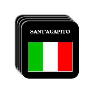 Italy   SANTAGAPITO Set of 4 Mini Mousepad Coasters 