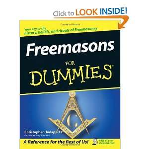    Freemasons For Dummies [Paperback] Christopher Hodapp Books