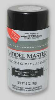 Testors / Model Master #2949  Transparent Black Window Tint 