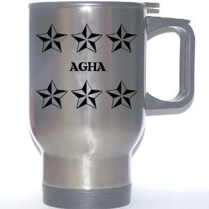  Personal Name Gift   AGHA Stainless Steel Mug (black 