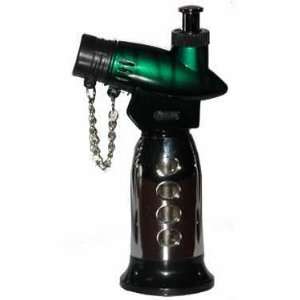  The Shark Micro Table Top Lighter w/ Flame Lock Green 