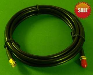 50ft Coax 3D FB Antenna cable RP SMA Male/Female M/F  