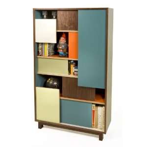  Thomas Wold Block Party Book Case: Home & Kitchen