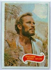 1969 PLANET OF THE APES CARD #4 SPACEMAN GEORGE TAYLOR  