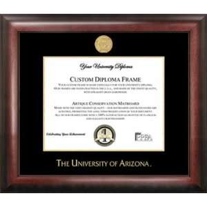  University of Arizona Gold Embossed Diploma Frame Sports 