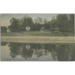   Baltimore, Maryland, ca. 1908 : Druid Lake in Druid Hill Park ca. 1908