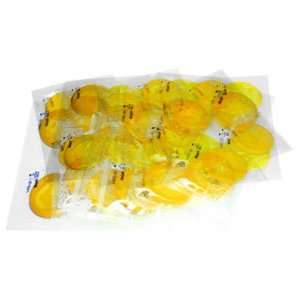  Yellow Colored Premium Latex Condoms Lubricated 24 condoms 