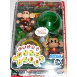 Super Monkey Ball: Aiai and Gongon   Articulated Collectible Action 