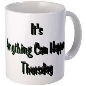  Anything Can Happen Thursday Geek Mug by  