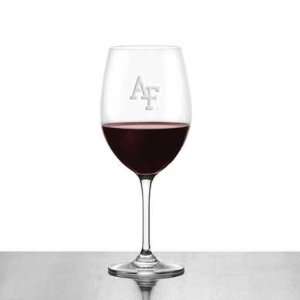  Air Force Academy Red Wine Set of 2