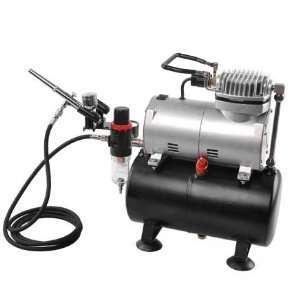   Action Airbrush Kit Pro Air Compressor Tank: Health & Personal Care
