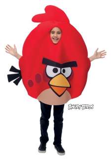 ANGRY BIRDS RED CHILD COSTUME LICENSED 725260 ONE SIZE FITS MOST 