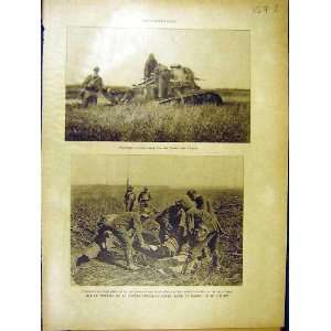  1918 Aisne War Battle Marne Troops Thierry French Print 
