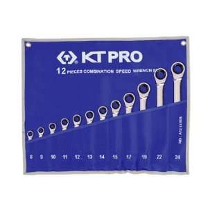  12PC. Combination Speed Wrench Set Metric 12PT