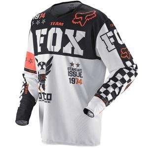  Fox Racing 360 Covert Jersey   Medium/White/Black 