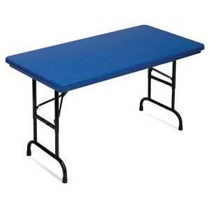  Correll Plastic Resin Folding Tables   24 x 48, Adjustable 
