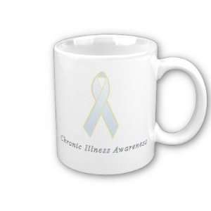 Chronic Illness Awareness Ribbon Coffee Mug: Everything 